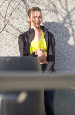 KARLIE KLOSS on the Set of Adidas Photoshoot in Berlin 12/08/2016