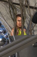 KARLIE KLOSS on the Set of Adidas Photoshoot in Berlin 12/08/2016