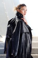 KARLIE KLOSS on the Set of David Jones Commercial in Sydney 12/13/2016
