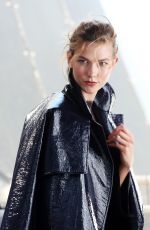 KARLIE KLOSS on the Set of David Jones Commercial in Sydney 12/13/2016