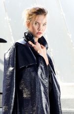 KARLIE KLOSS on the Set of David Jones Commercial in Sydney 12/13/2016