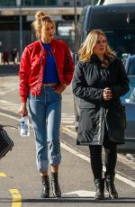 KARLIE KLOSS on the Set of New Samsung Commercial in New York 12/19/2016