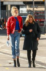 KARLIE KLOSS on the Set of New Samsung Commercial in New York 12/19/2016