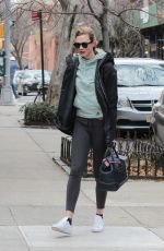 KARLIE KLOSS Out and About in New York 12/15/2016