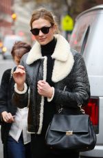 KARLIE KLOSS Out in West Village in New York 12/01/2016