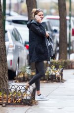 KARLIE KLOSS Out in West Village in New York 12/18/2016