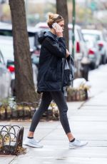 KARLIE KLOSS Out in West Village in New York 12/18/2016