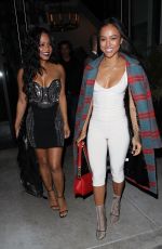 KARREUCHE TRAN and CHRISTINA MILIAN at Catch LA in West Hollywood 12/16/2016