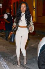 KARREUCHE TRAN at Catch LA in West Hollywood 12/29/2016