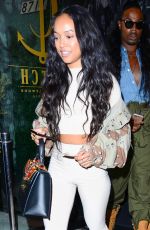 KARREUCHE TRAN at Catch LA in West Hollywood 12/29/2016