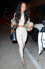 KARREUCHE TRAN at Catch LA in West Hollywood 12/29/2016