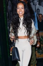 KARREUCHE TRAN at Catch LA in West Hollywood 12/29/2016