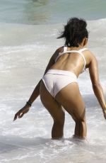 KARREUCHE TRAN in Bikini on the Beach in Miami 12/04/2016