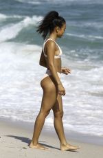 KARREUCHE TRAN in Bikini on the Beach in Miami 12/04/2016
