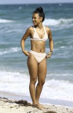 KARREUCHE TRAN in Bikini on the Beach in Miami 12/04/2016