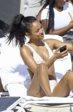 KARREUCHE TRAN in Bikini on the Beach in Miami 12/04/2016