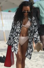 KARREUCHE TRAN in Bikini on the Beach in Miami 12/04/2016