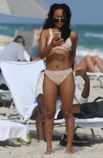 KARREUCHE TRAN in Bikini on the Beach in Miami 12/04/2016