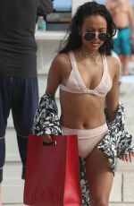 KARREUCHE TRAN in Bikini on the Beach in Miami 12/04/2016