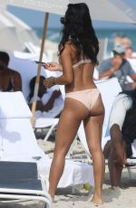 KARREUCHE TRAN in Bikini on the Beach in Miami 12/04/2016