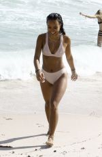 KARREUCHE TRAN in Bikini on the Beach in Miami 12/04/2016