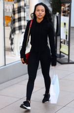 KARREUCHE TRAN Out for Christmas Shopping in Los Angeles 12/19/2016