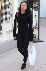 KARREUCHE TRAN Out for Christmas Shopping in Los Angeles 12/19/2016