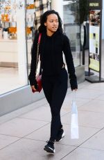 KARREUCHE TRAN Out for Christmas Shopping in Los Angeles 12/19/2016
