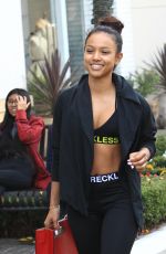 KARREUCHE TRAN Out Shopping at The Grove in Los Angeles 12/10/2016