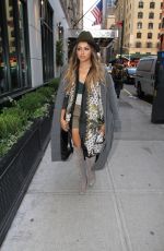 KAT GRAHAM Leaves Her Apartment in New York 12/19/2016