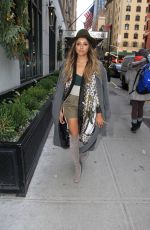 KAT GRAHAM Leaves Her Apartment in New York 12/19/2016
