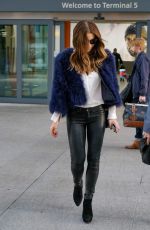 KATE BECKINSALE Arrives at Heathrow Airport in London 12/05/2016