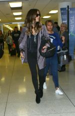 KATE BECKINSALE at LAX Airport in Los Angeles 12/13/2016
