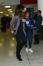 KATE BECKINSALE at LAX Airport in Los Angeles 12/13/2016