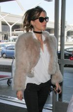 KATE BECKINSALE at Los Angeles International Airport 12/12/2016