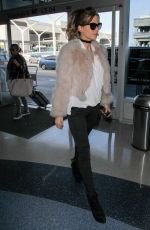 KATE BECKINSALE at Los Angeles International Airport 12/12/2016