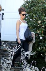 KATE BECKINSALE Leaves Her Home in Los Angeles 12/29/2016
