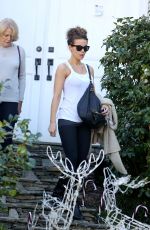KATE BECKINSALE Leaves Her Home in Los Angeles 12/29/2016