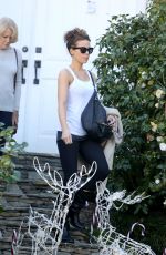 KATE BECKINSALE Leaves Her Home in Los Angeles 12/29/2016