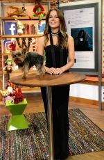 KATE BECKINSALE on the Set of Despierta America in Miami 12/13/2016