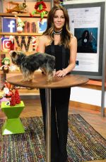 KATE BECKINSALE on the Set of Despierta America in Miami 12/13/2016