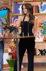 KATE BECKINSALE on the Set of Despierta America in Miami 12/13/2016