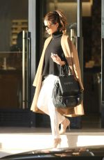 KATE BECKINSALE Out Shopping in Beverly Hills 12/19/2016