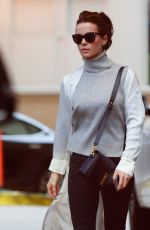 KATE BECKINSALE Shopping at Barney