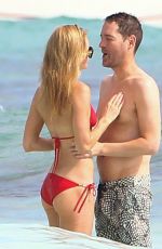 KATE BOSWORTH in Bikini on the Beach in Mexico 12/29/2016