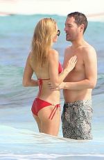 KATE BOSWORTH in Bikini on the Beach in Mexico 12/29/2016