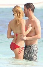 KATE BOSWORTH in Bikini on the Beach in Mexico 12/29/2016