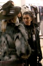 KATE HUDSON and KOURTNEY KARDASHIAN Out in Aspen 12/27/2016