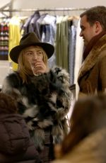 KATE HUDSON and KOURTNEY KARDASHIAN Out in Aspen 12/27/2016