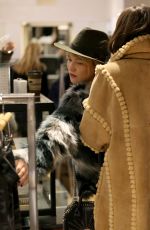 KATE HUDSON and KOURTNEY KARDASHIAN Out in Aspen 12/27/2016